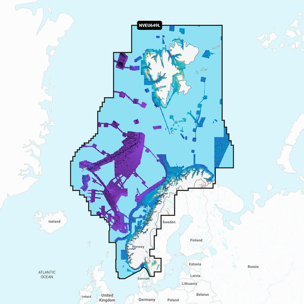 Garmin Navionics Vision+™ NVEU649L Norway - 010-C1276-00