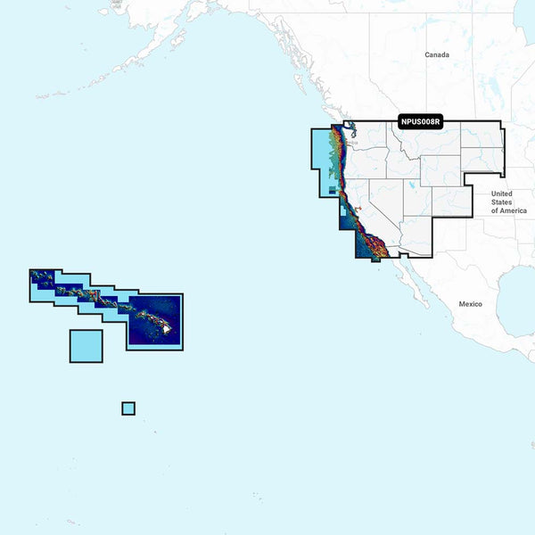 Navionics Platinum+ NPUS008R U.S. West - 010-C1371-40