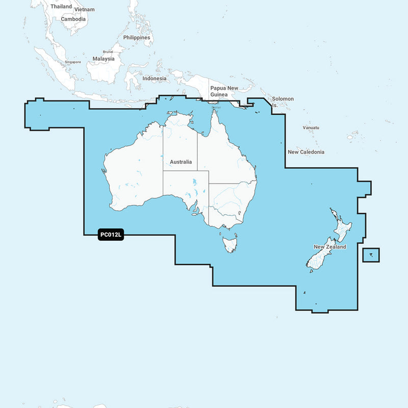 Navionics+ NAPC012L - Australia & New Zealand - 010-C1357-30