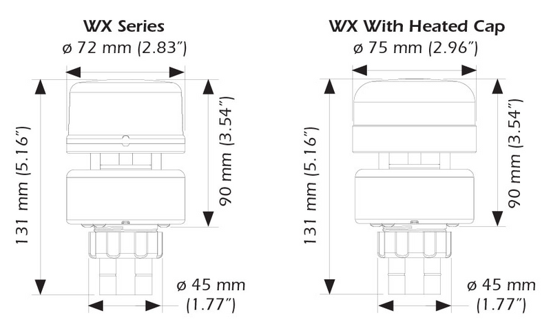 Airmar 150WX NMEA 0183 / 2000® WeatherStation® - (No Relative Humidity) - WS-150WX