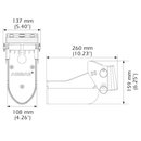 Airmar TM185 High Wide Chirp, 1kW, Navico 9-Pin, DT - TM185C-HW-9N