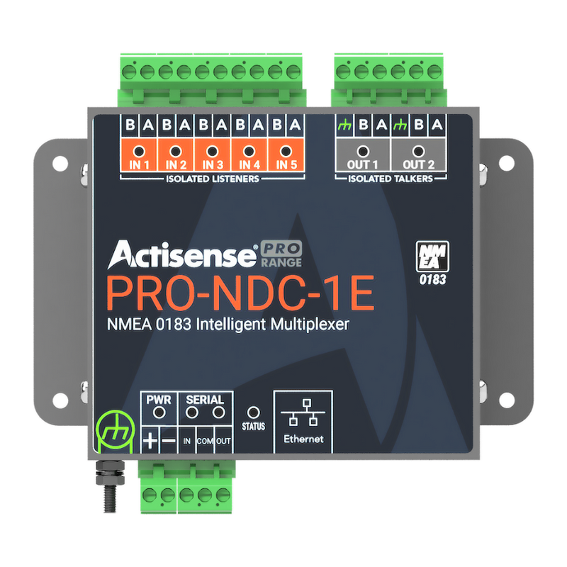 Actisense Professional PRO-NDC-1E Intelligent Type Approved NMEA 0183 Multiplexer