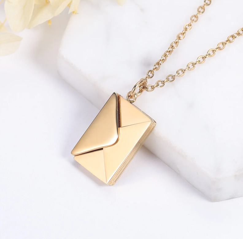 Timeless Envelope Necklace